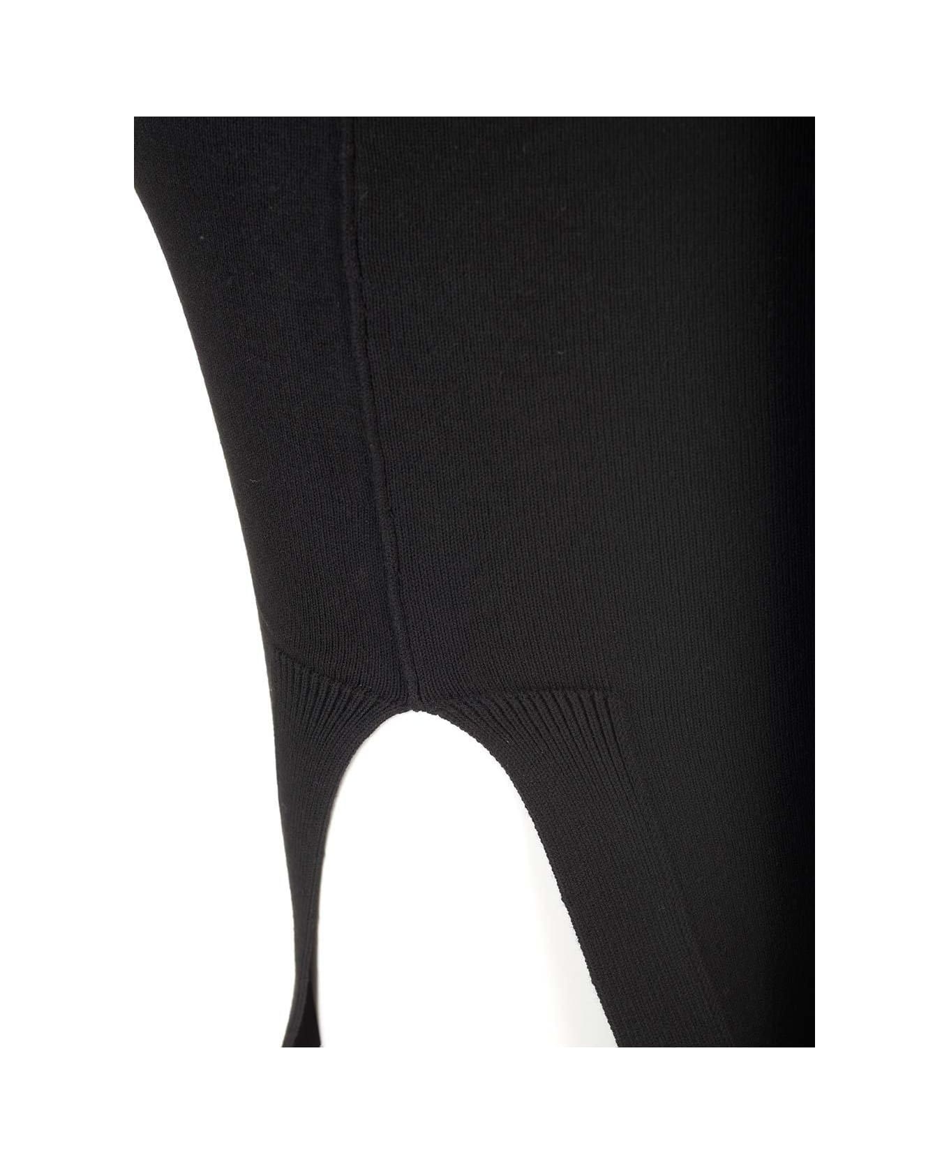 Asymmetric Midi Dress - 5