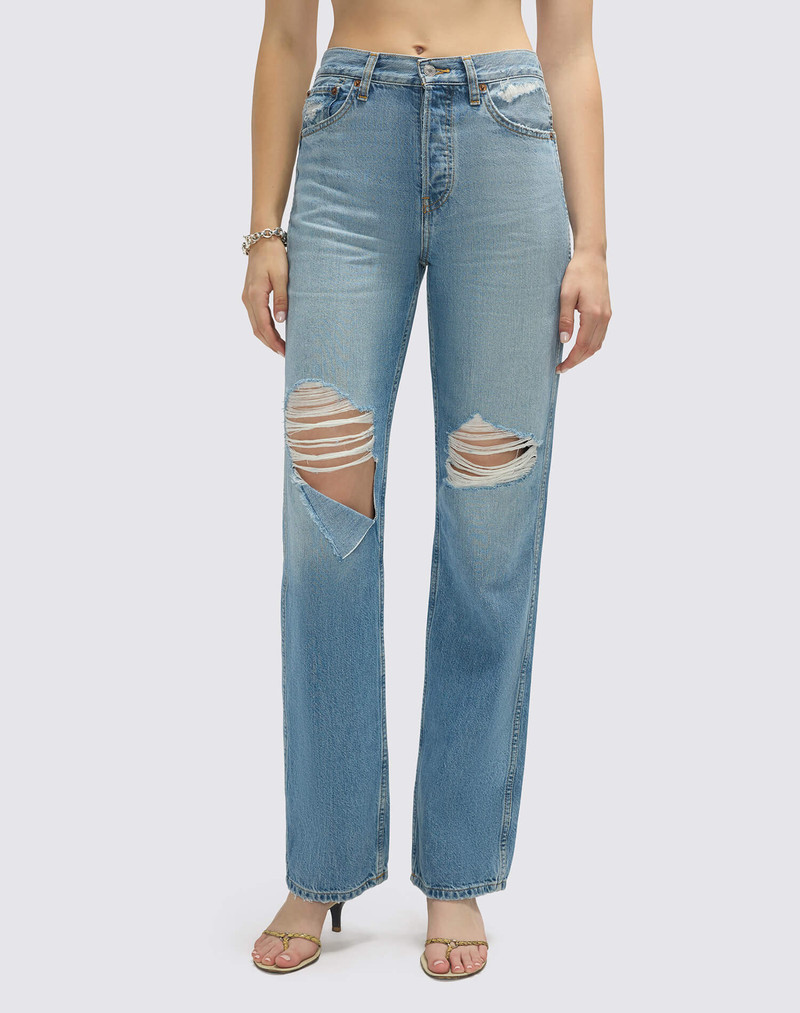 90s High Rise Loose - Breaker Blue 8