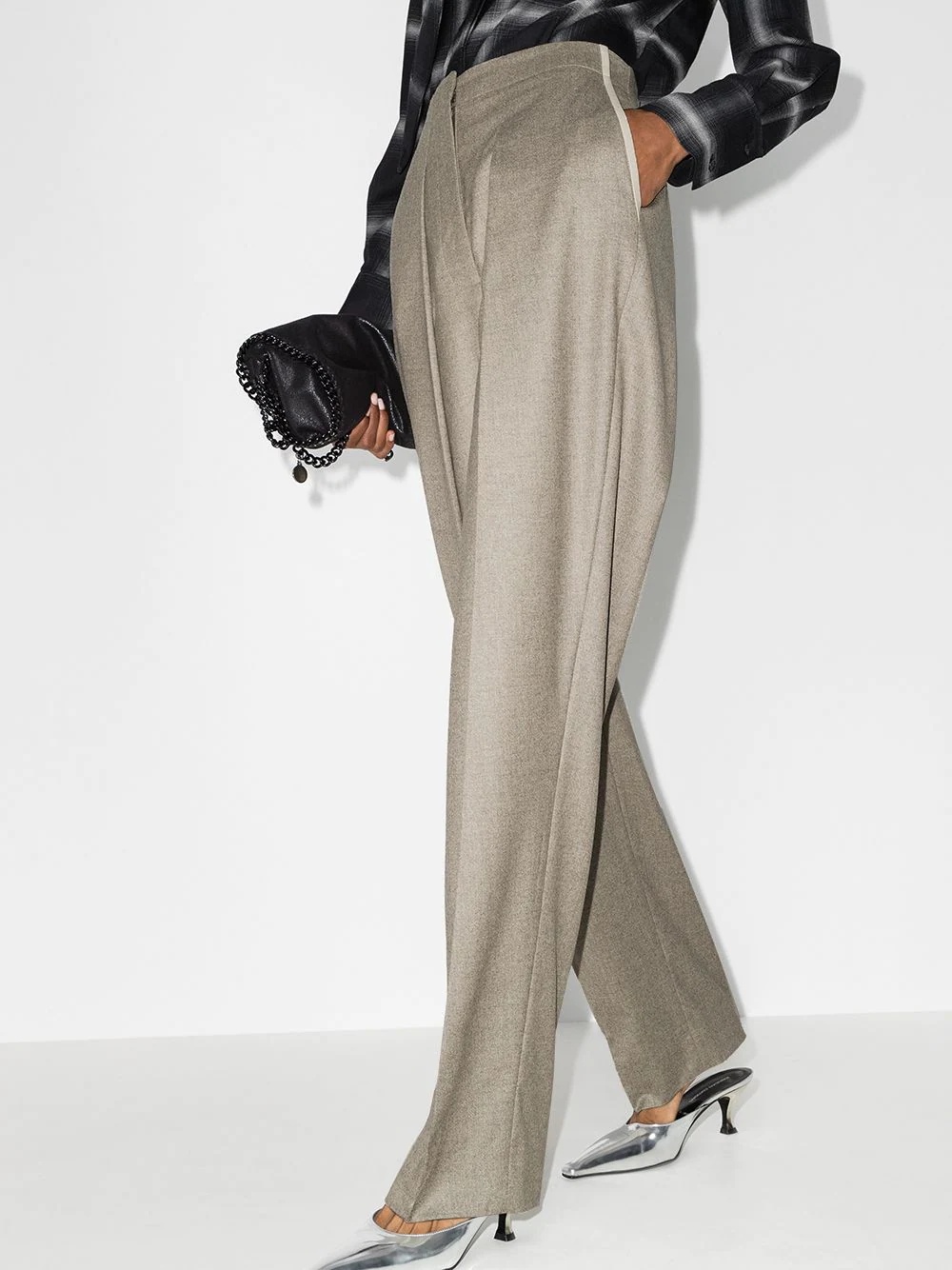 Ava tapered tailored trousers - 2