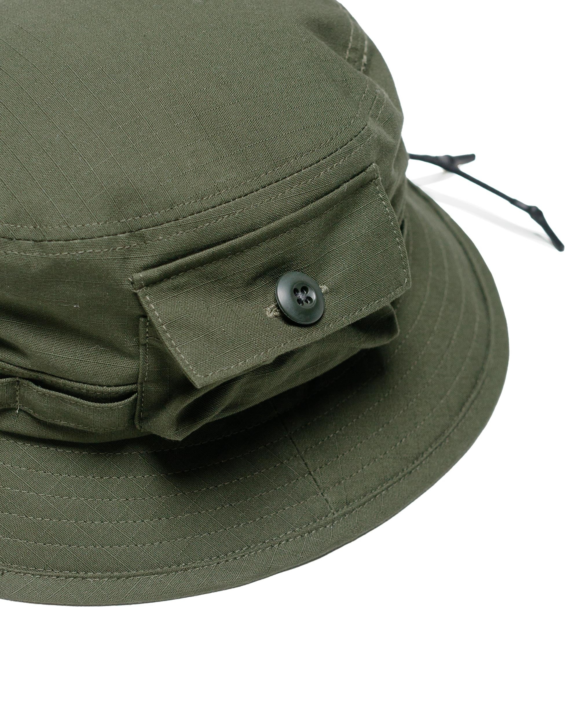 Lost & Found MIL Jungle Hat Cotton Ripstop Olive - 2