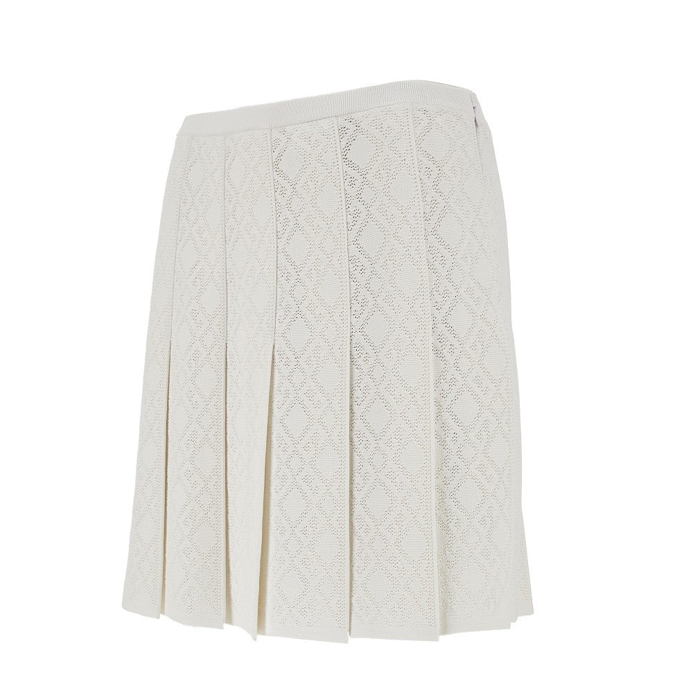 MONOGRAM 72 JACQUARD KNITTED MINI SKIRT - 2