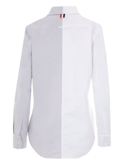 Thom Browne two-tone shirt outlook