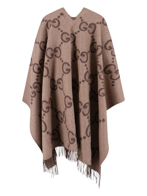 Gucci Women Reversible Cape "Jumbo Gg" - 2