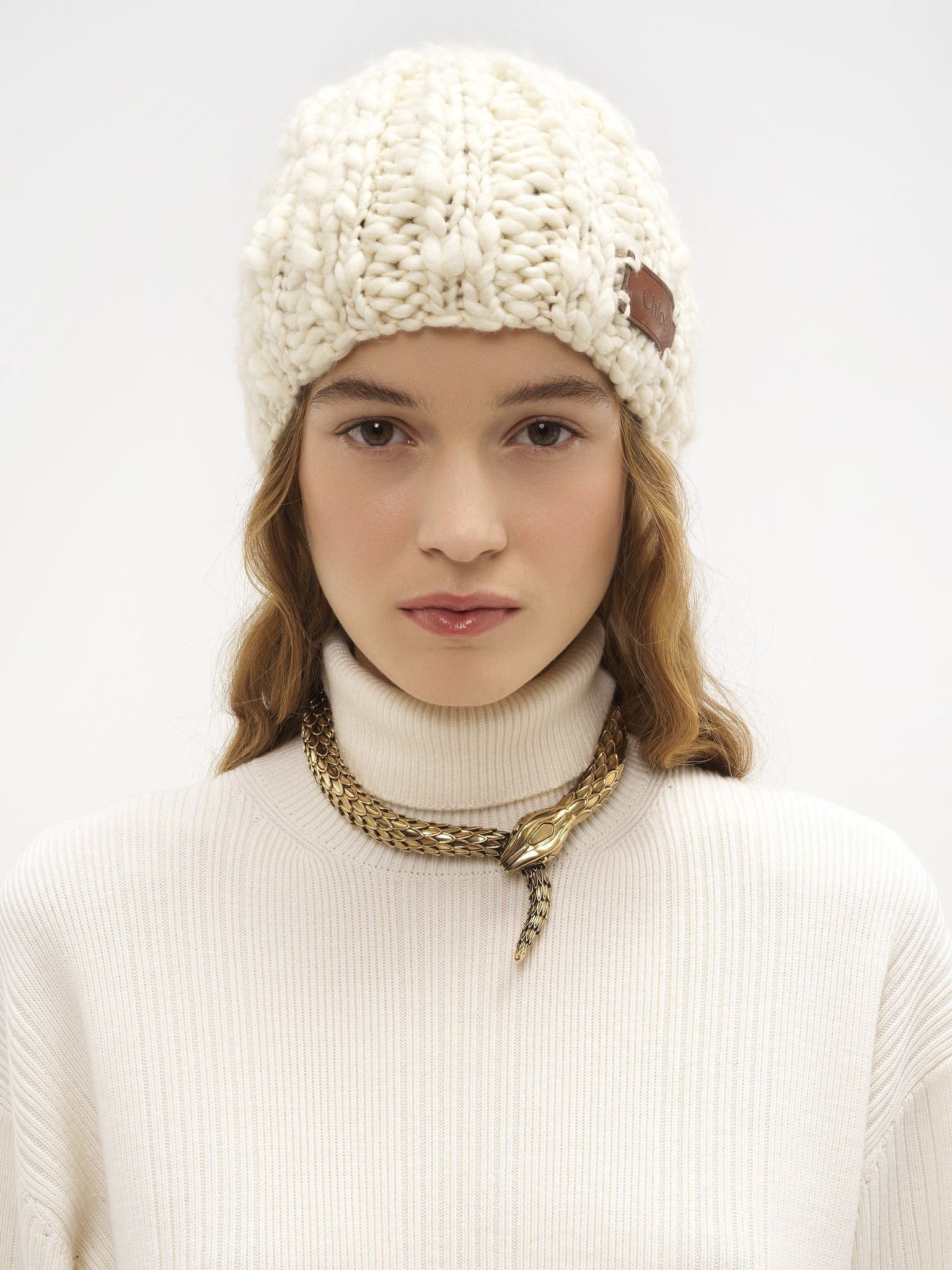 BEANIE IN EXTRA FINE WOOL & SILK - 2