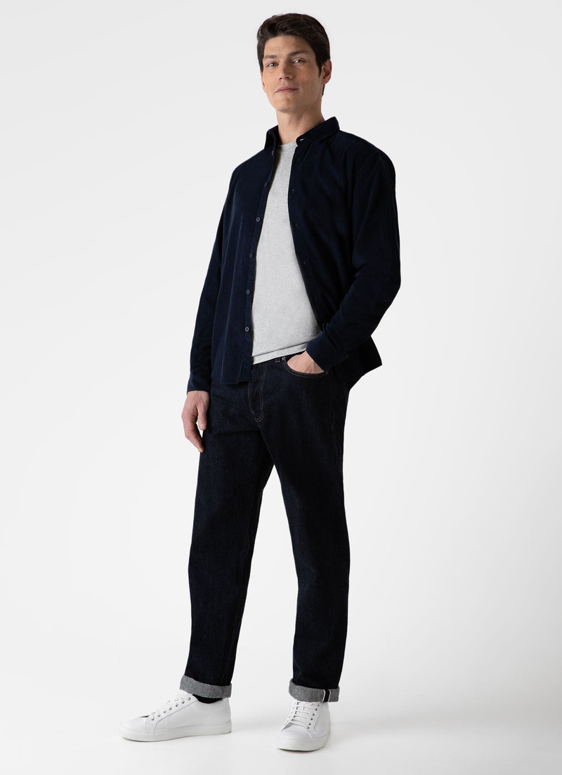 Sunspel Fine Cord Shirt outlook