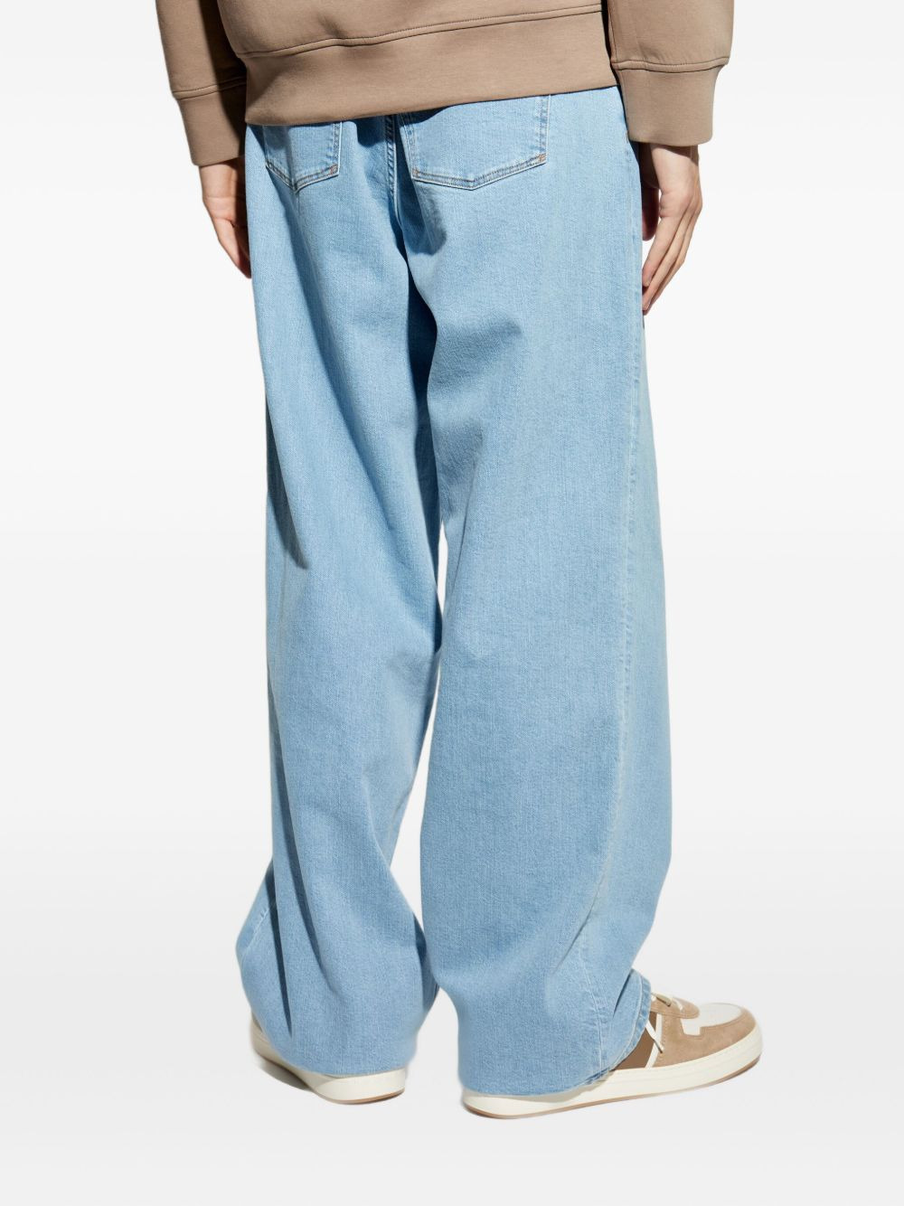 loose-leg jeans - 4