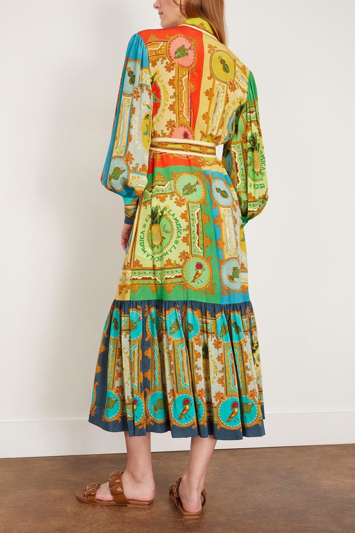 La Musica Shirtdress in Multi - 4