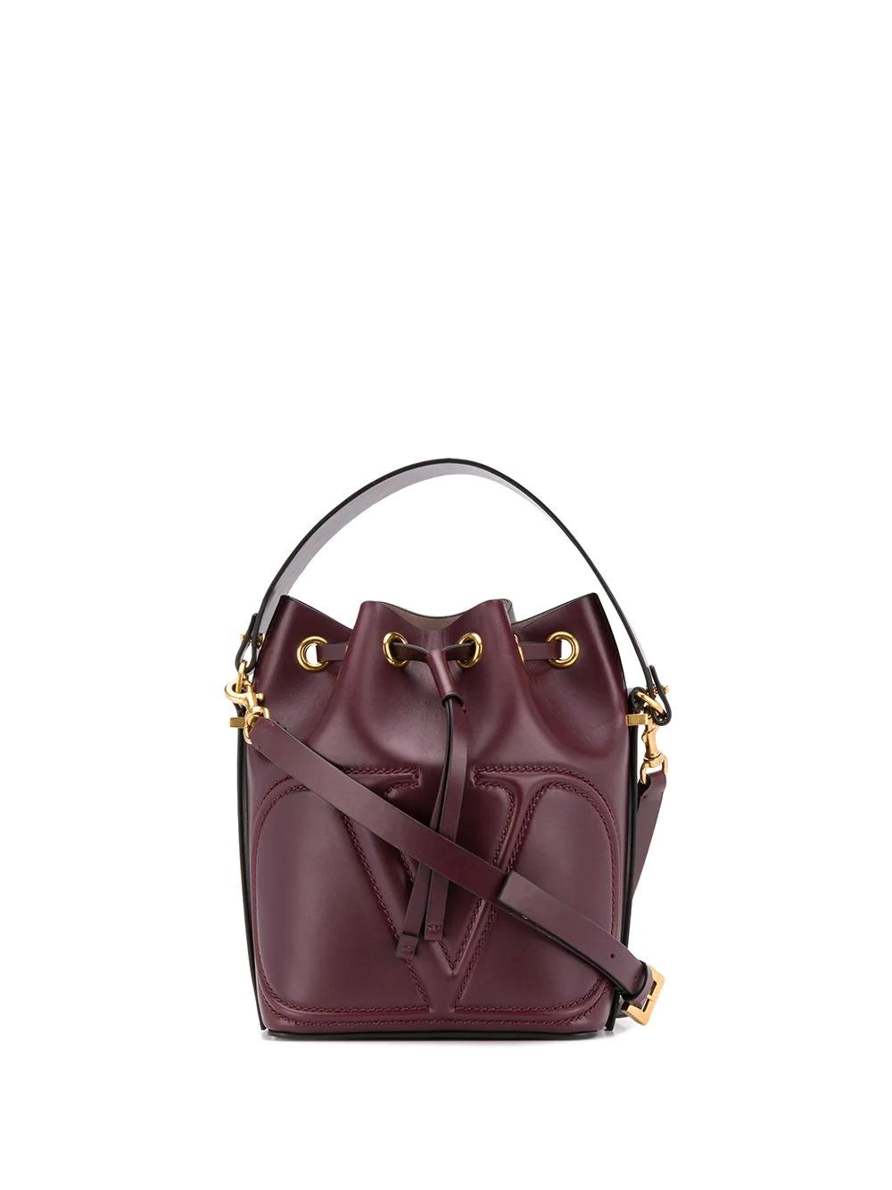 small VLOGO bucket bag - 1