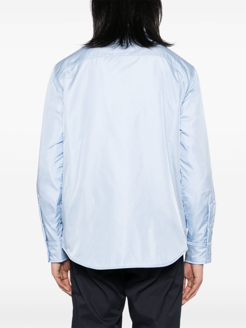 long-sleeved shirt jacket - 4