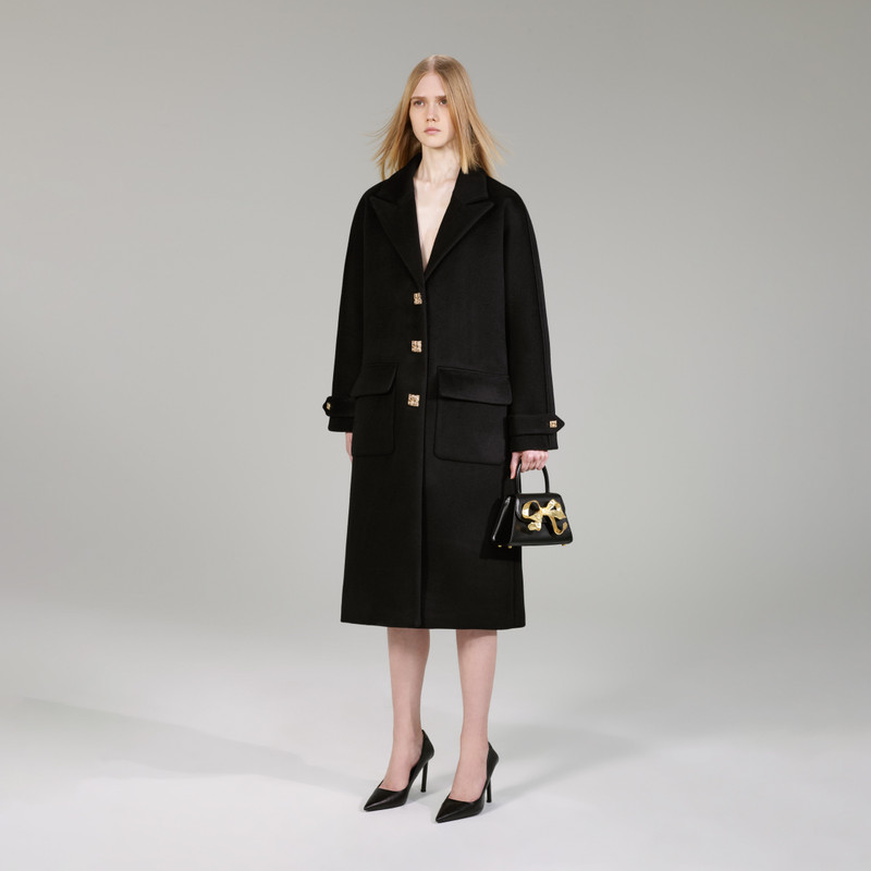 Black Wool Coat 2