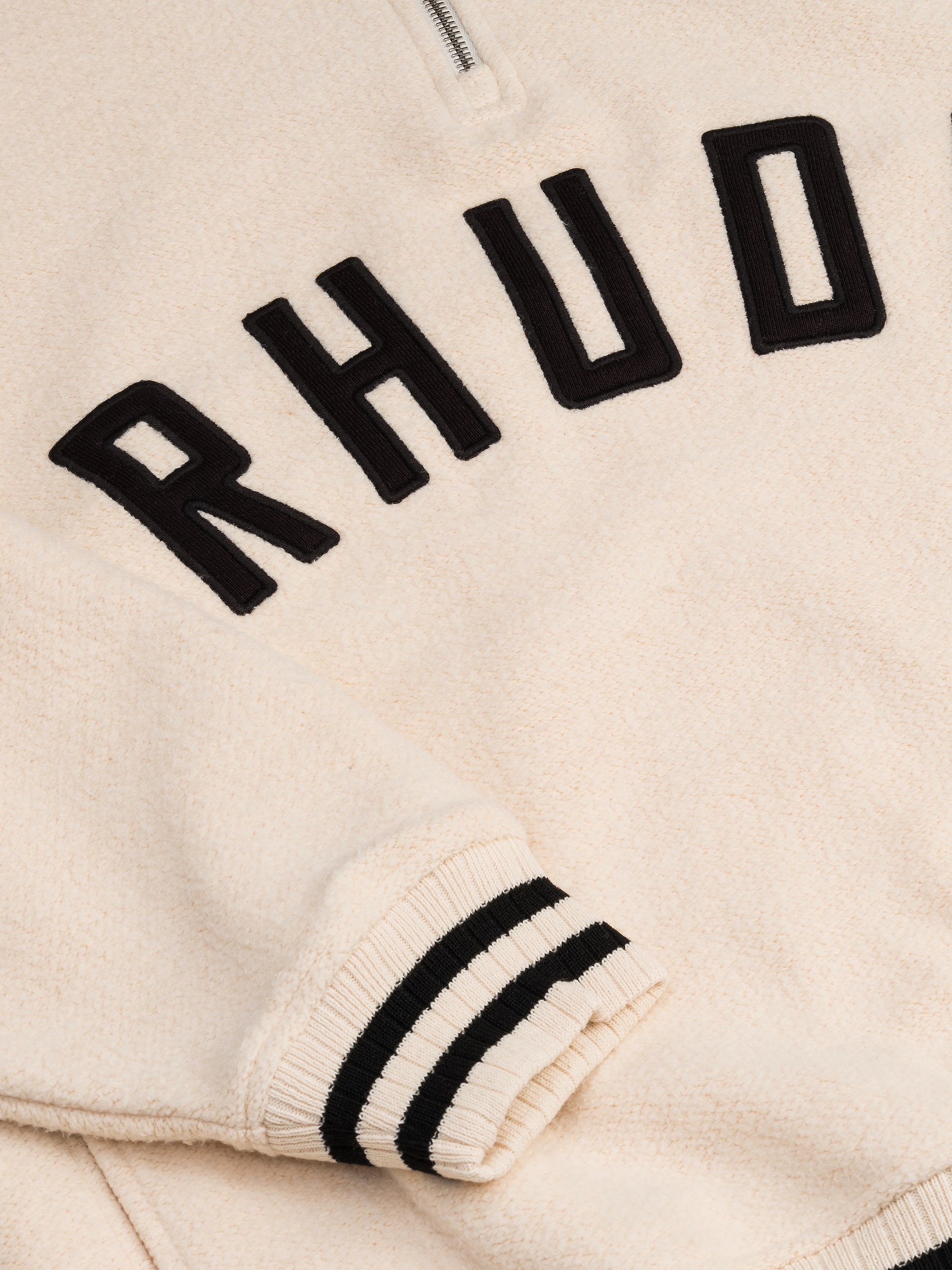 RHUDE QUARTER-ZIP VARSITY - 4