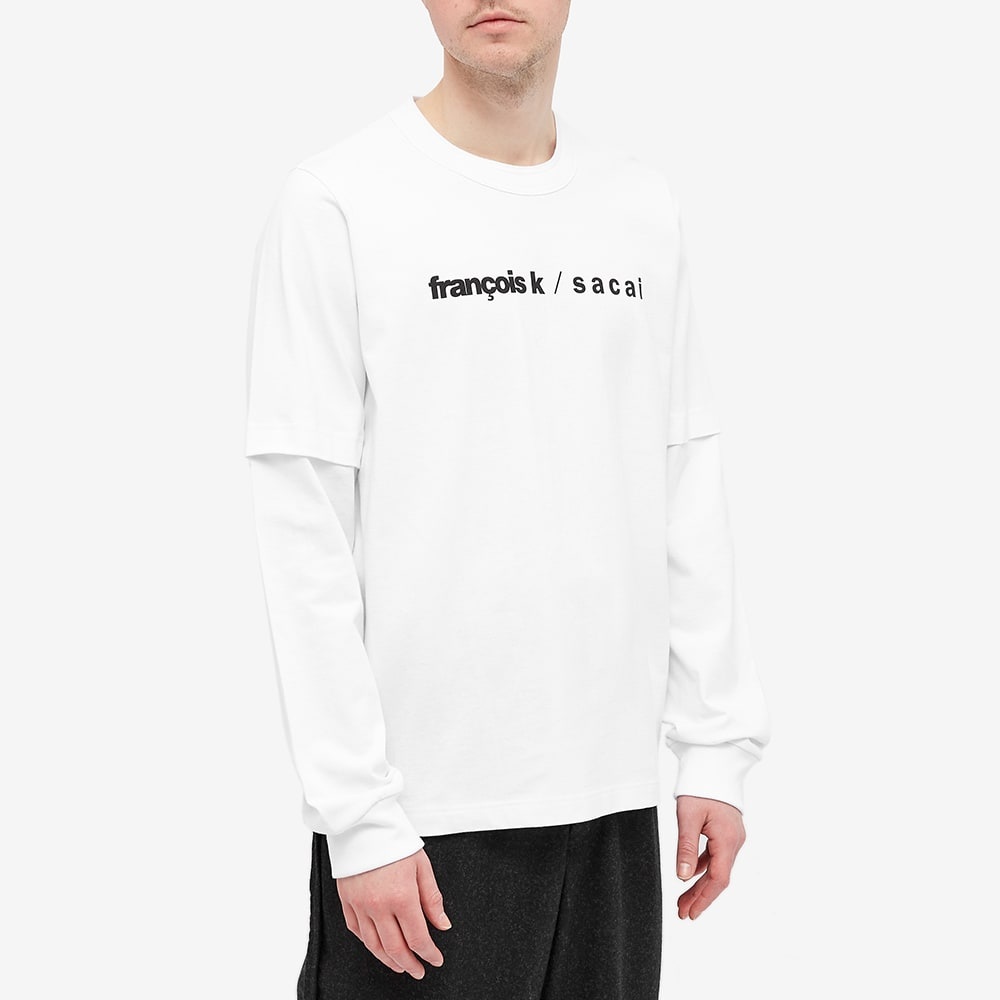 Sacai x Francois K. Long Sleeve Tee - 4