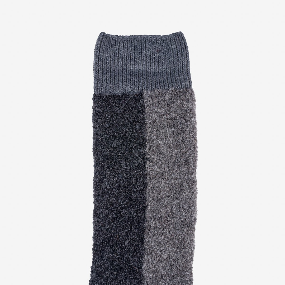 DEC-BOU-PUR Decka Boucle Alpaca Socks - Purple - 2
