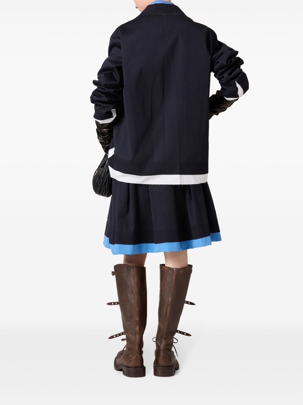 Knit and poplin shirt - 2