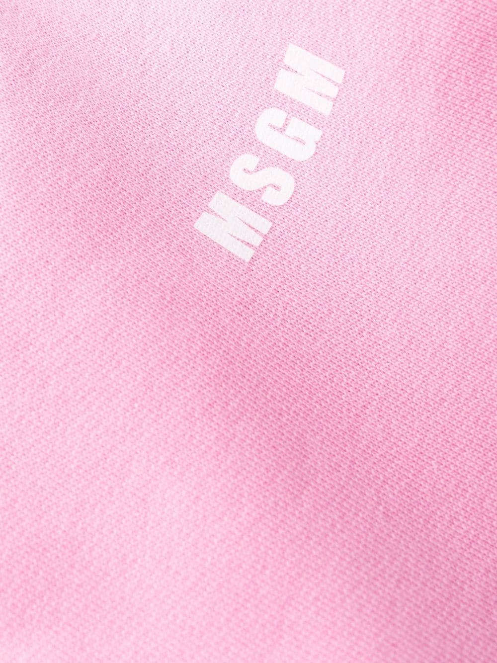 pink logo print joggers - 6