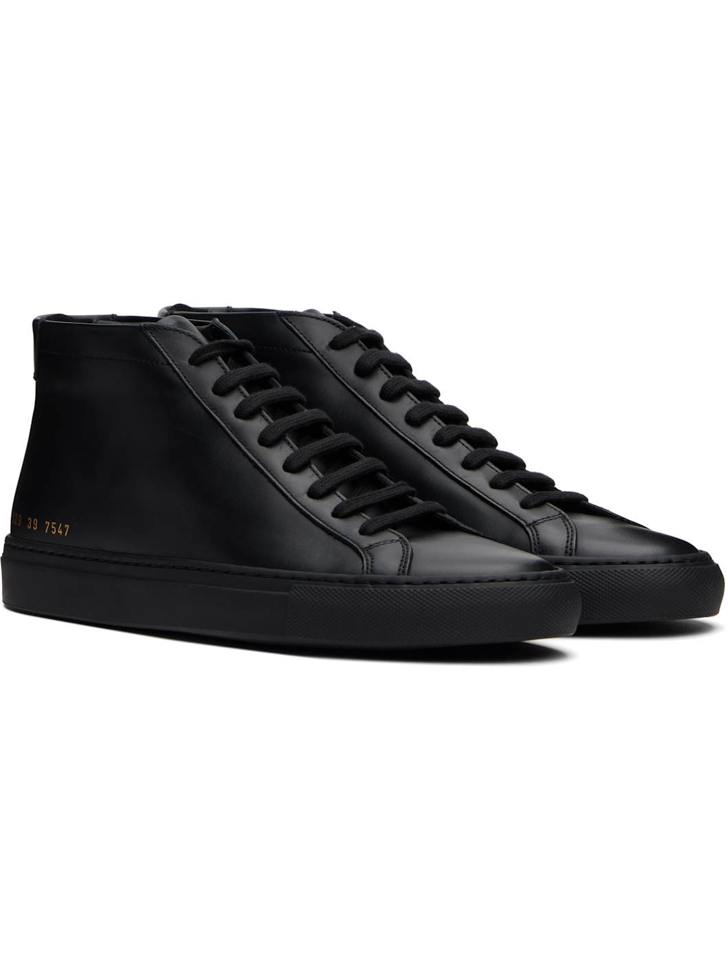 Black Original Achilles Mid Sneakers - 4