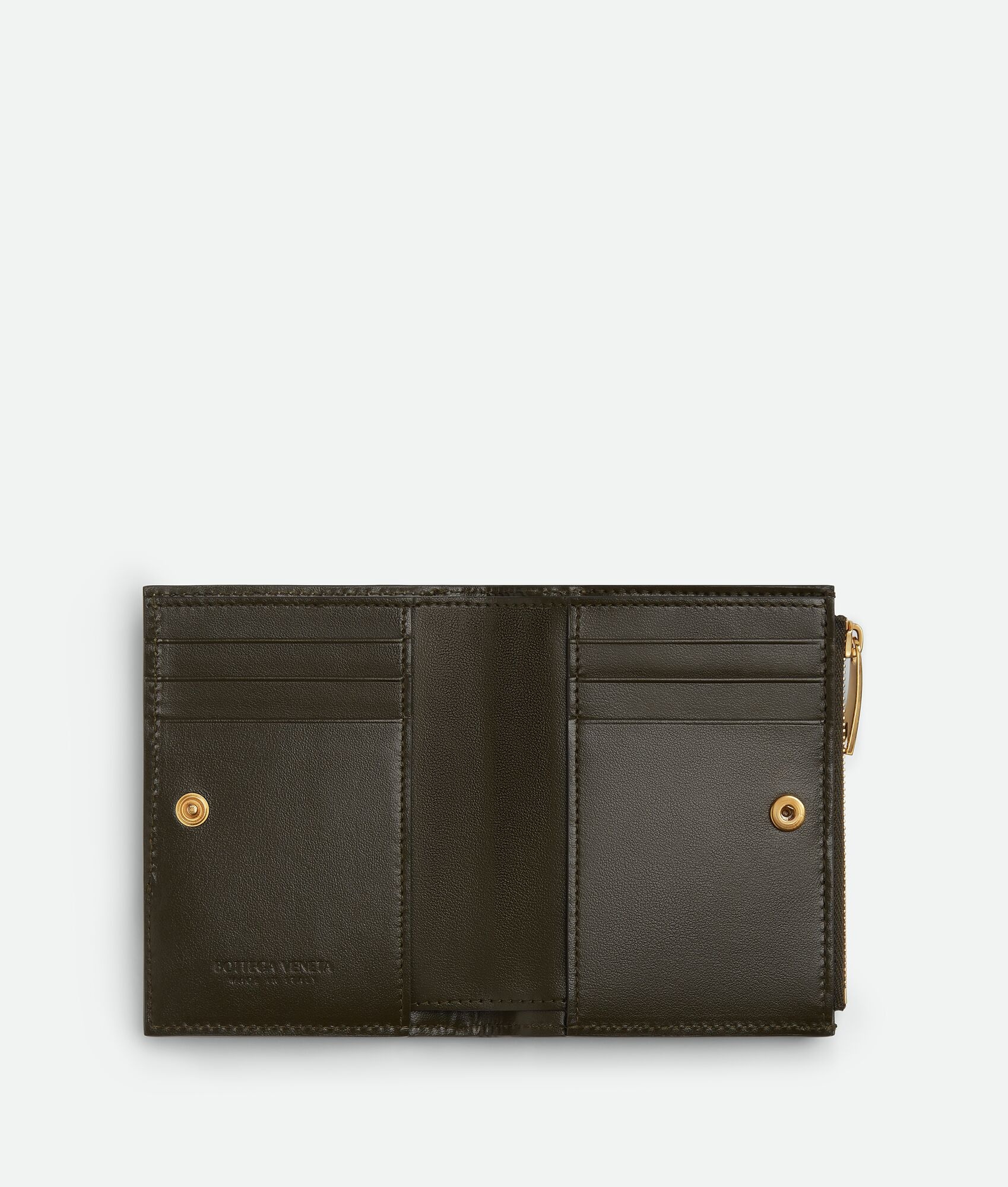 Intrecciato Diagonal Small Bi-Fold Wallet - 2