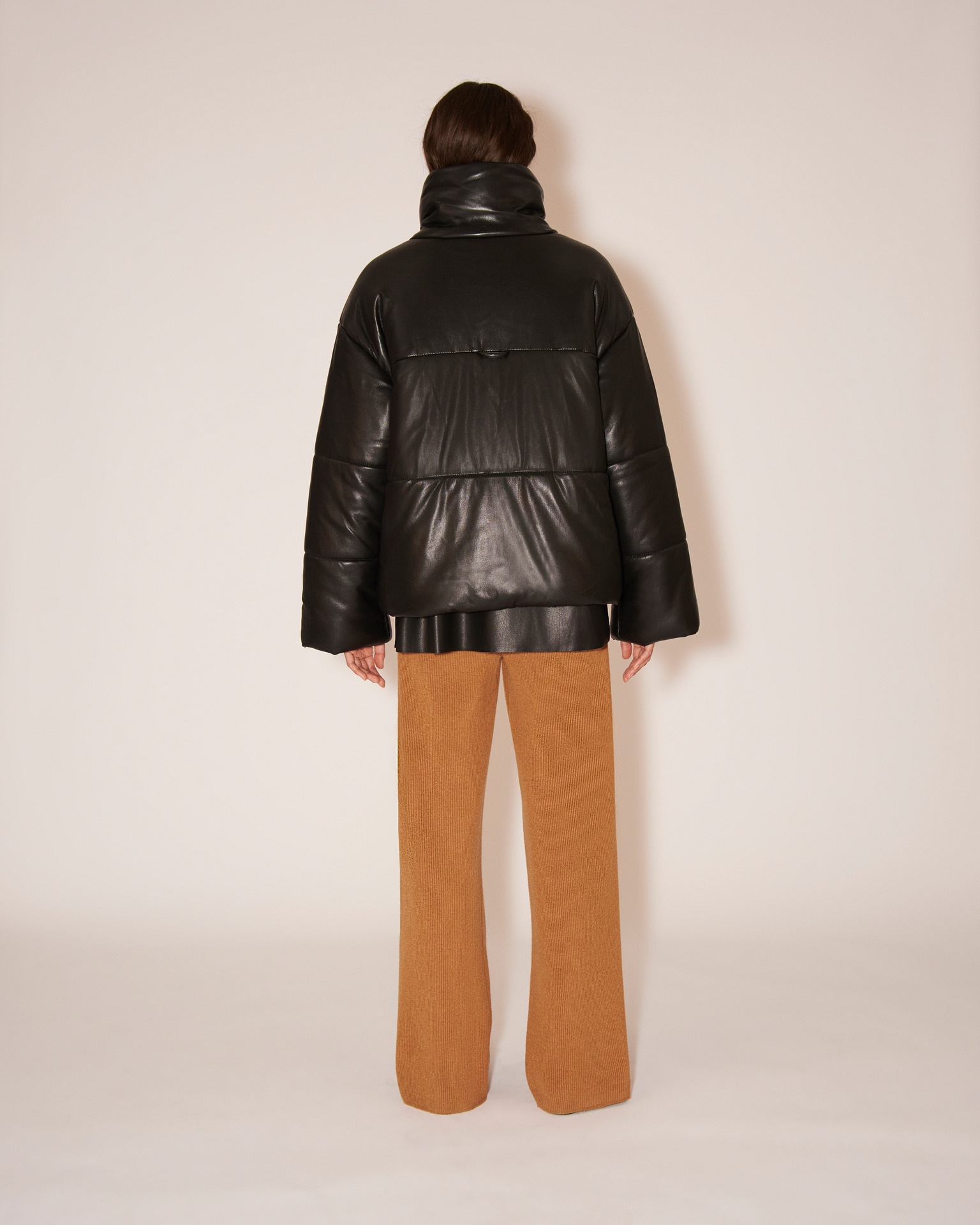 HIDE - OKOBOR™ alt-leather puffer jacket - Black - 6