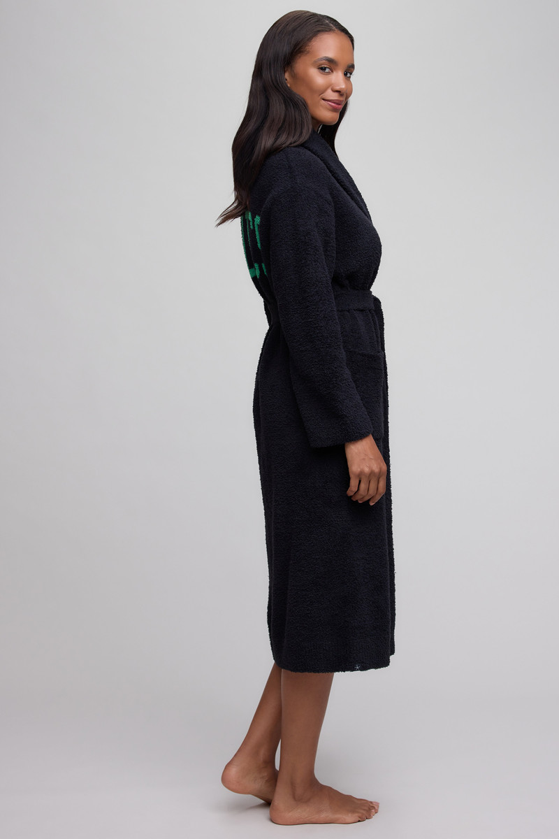 Barefoot Dreams CozyChic® Boston Celtics™ Unisex Robe outlook