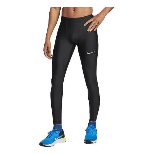 Nike Dri-FIT Logo Tight Sports gym pants Black AT4242-010 - 1