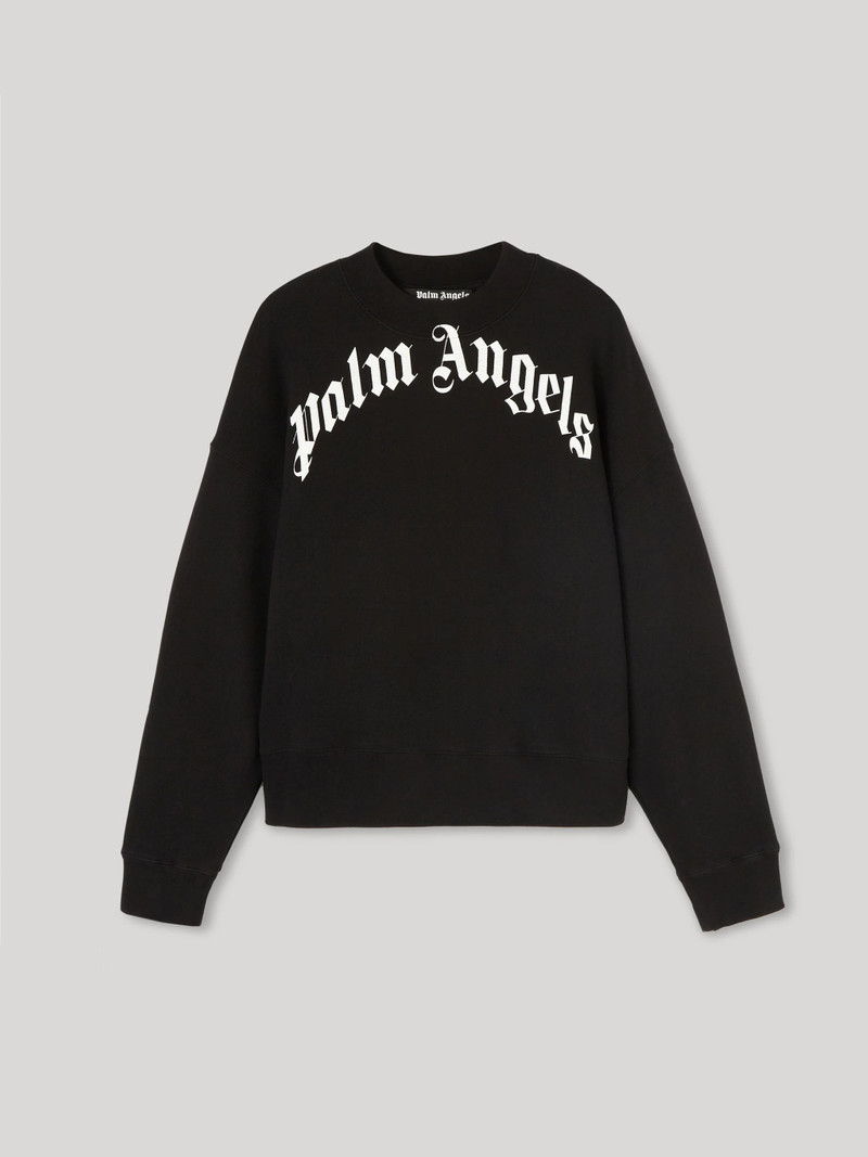 CURVED LOGO SWEATSHIRT - 1