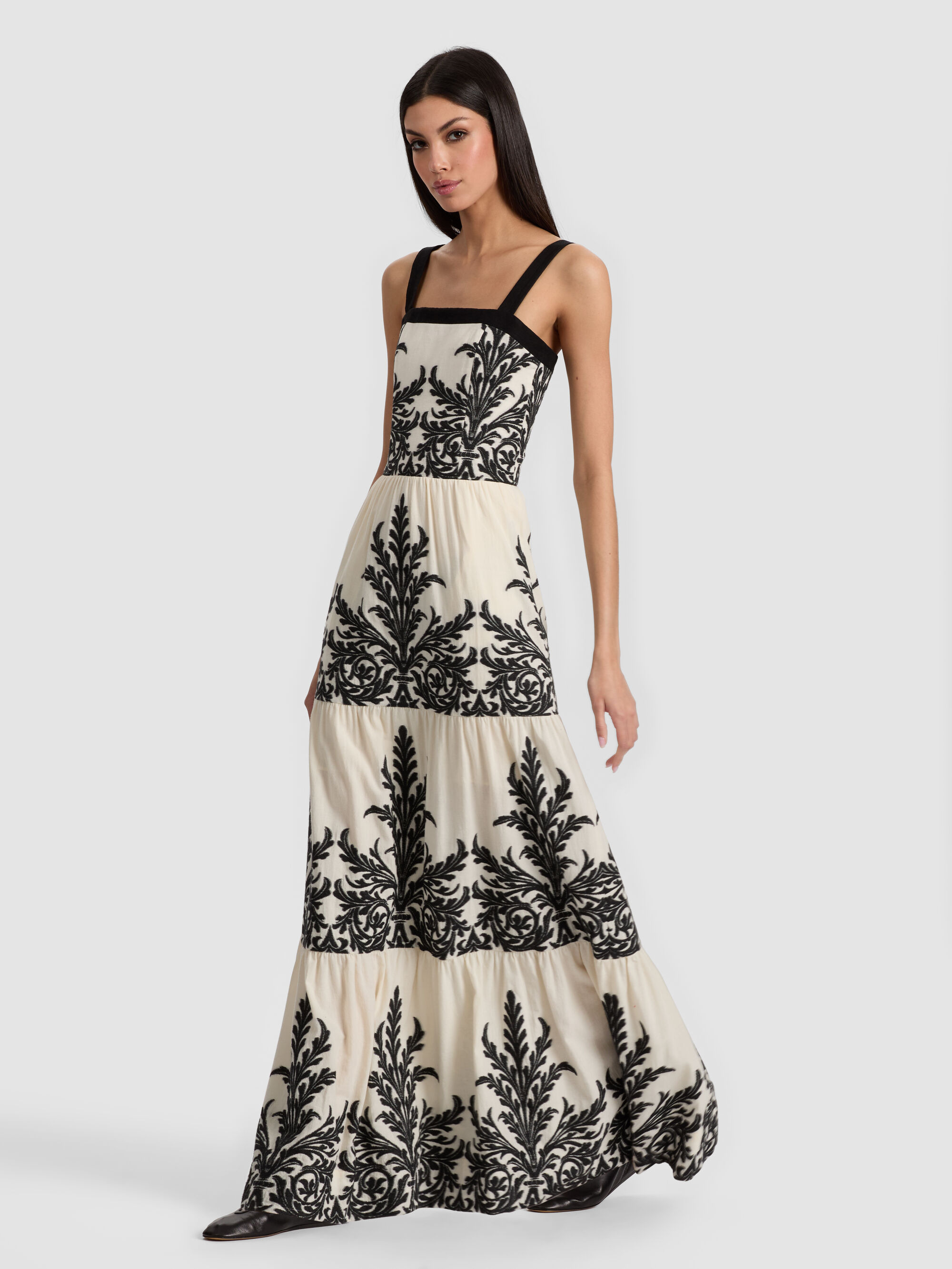 SAIGE TIERED MAXI DRESS - 2