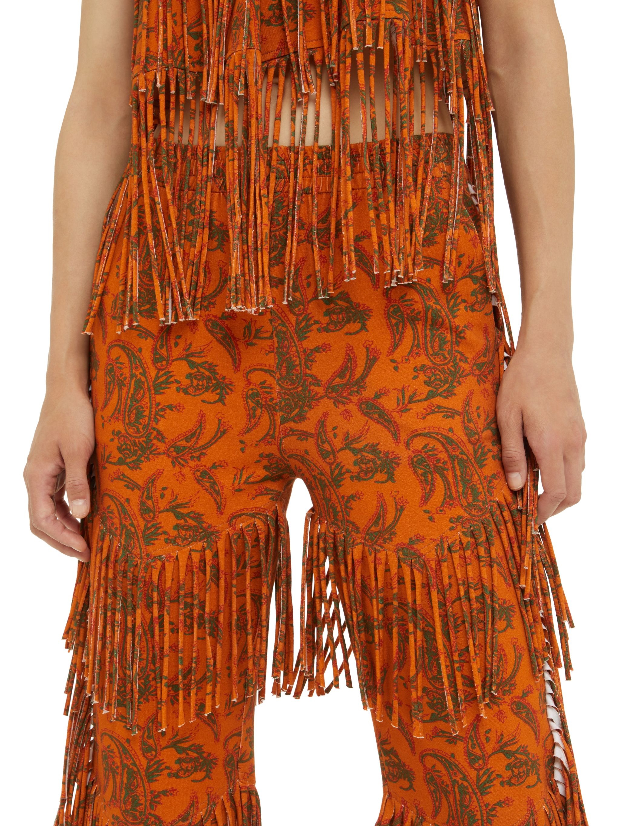 Monsoon Fringed Pants - 7