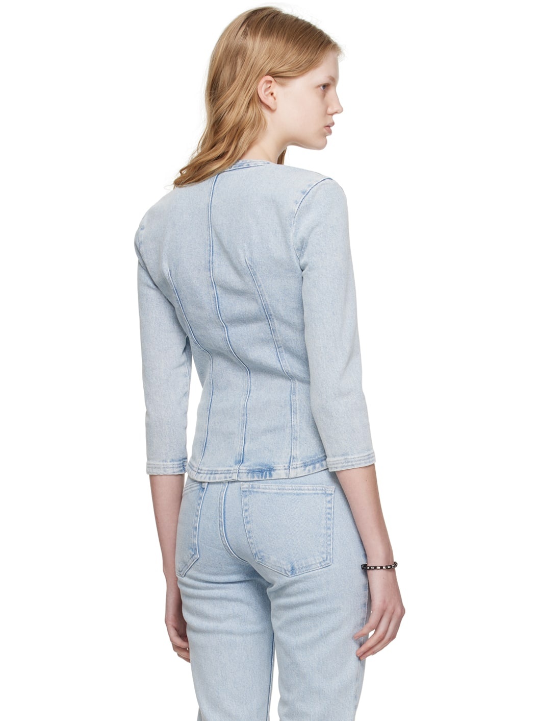 Blue Vanio Blouse - 3