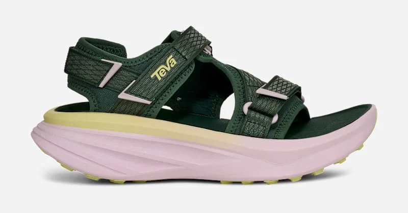 Women's Aventrail Road-2-Trail Running Sandal in Mountain View Multicolor - 1