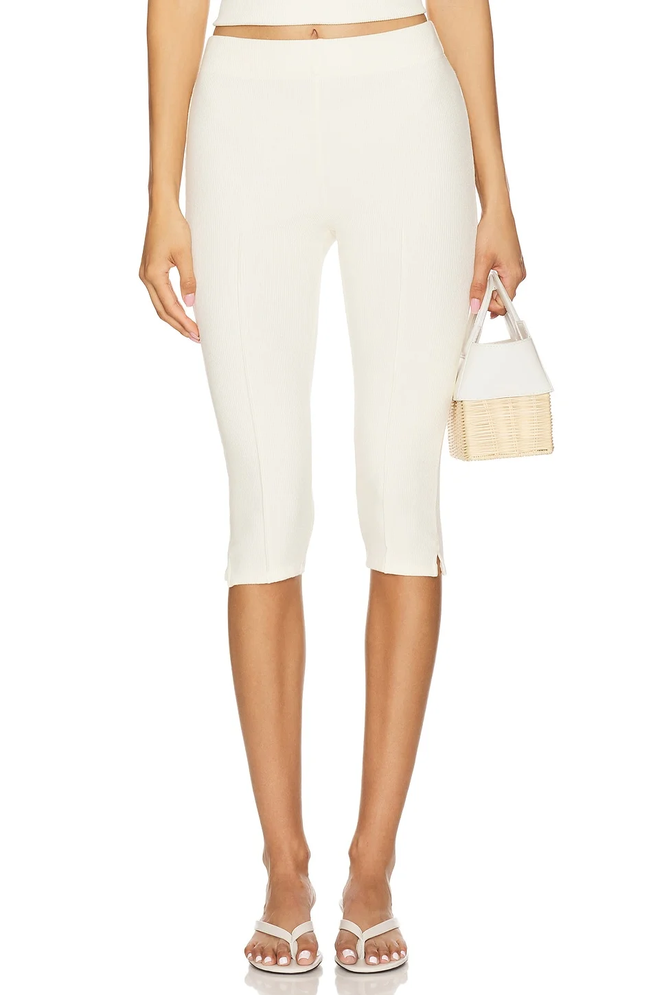 The Rib Pedal Pusher Pant - 1