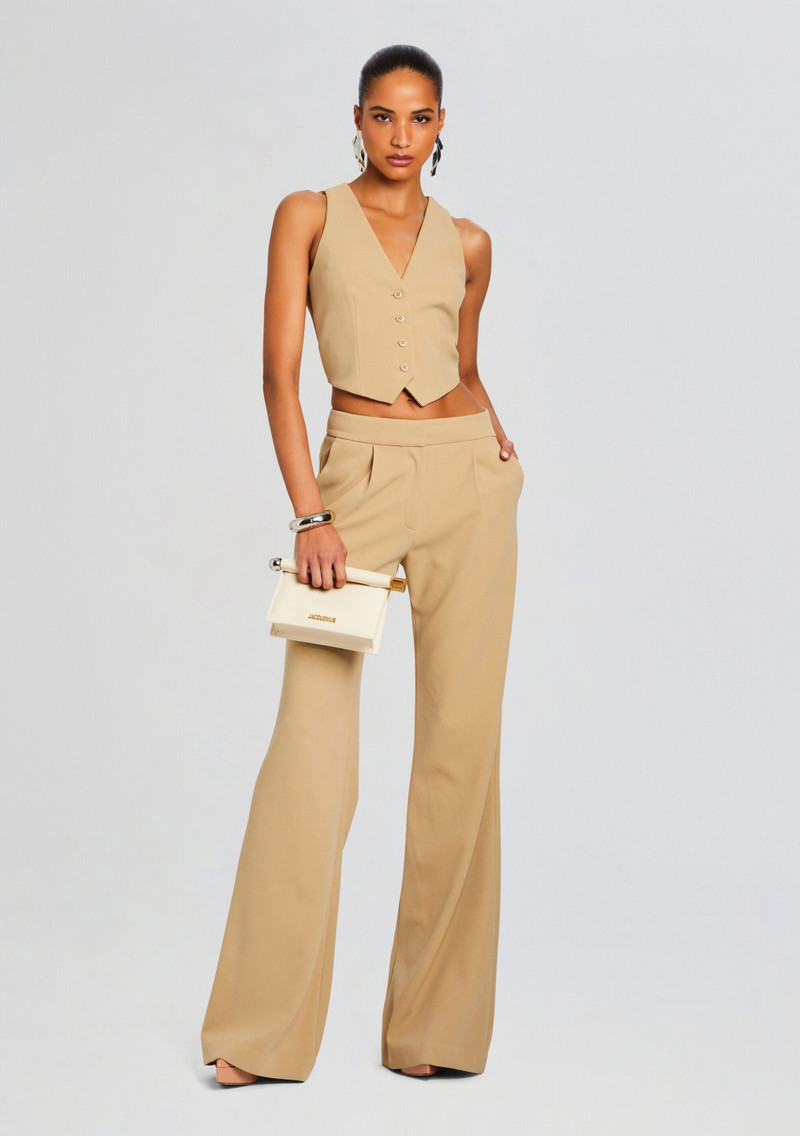 RETROFÊTE PIN TUCK PALAZZO PANTS outlook