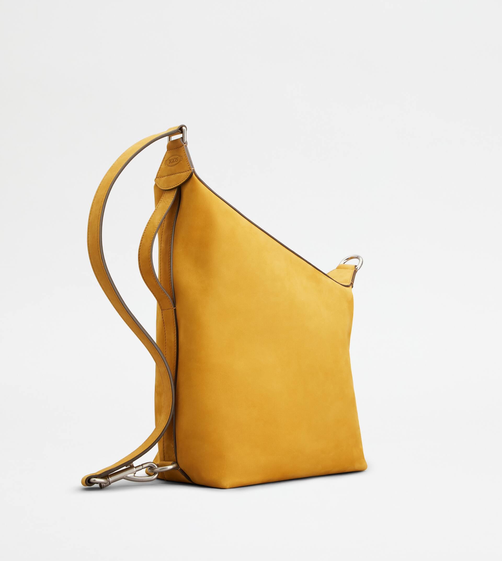 TOD’S MEDA BAG IN NUBUCK SMALL - YELLOW - 3