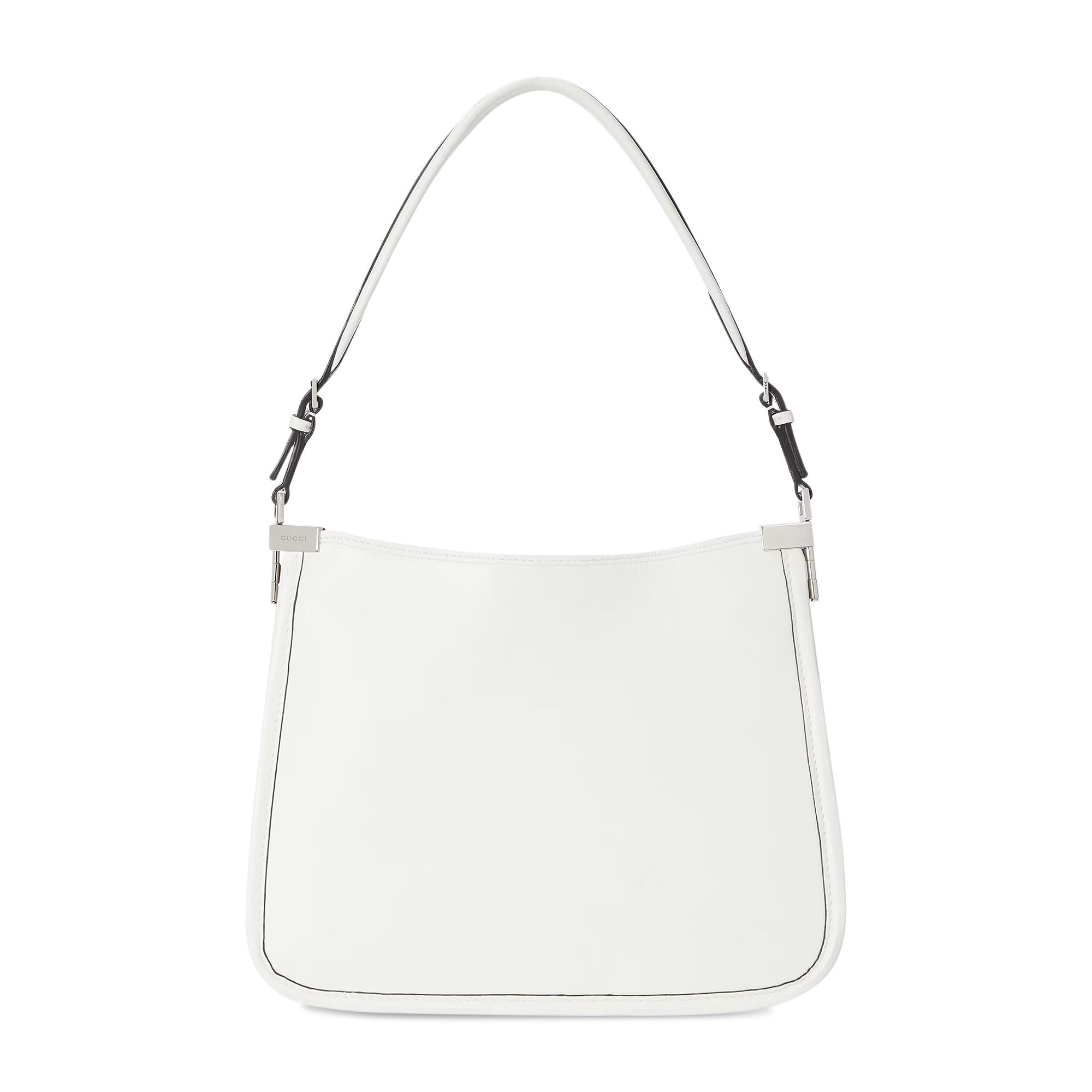 【GUCCI 】Horsebit Nappa Slim Shoulder Bag GREAT WHITE GUCCI Gucci Horsebit Slim Shoulder Bag 'Great White' | goat