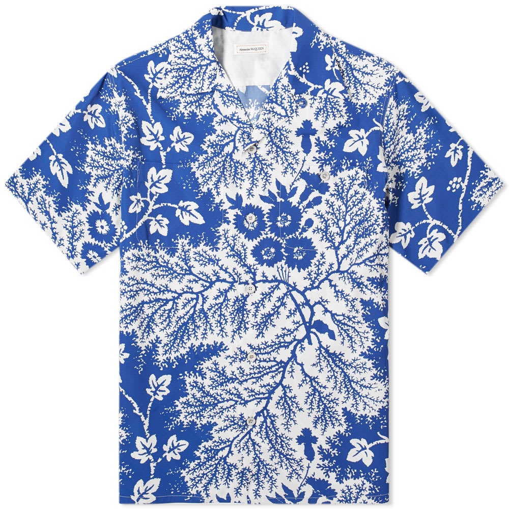 Alexander McQueen Ivory Print Vacation Shirt - 1