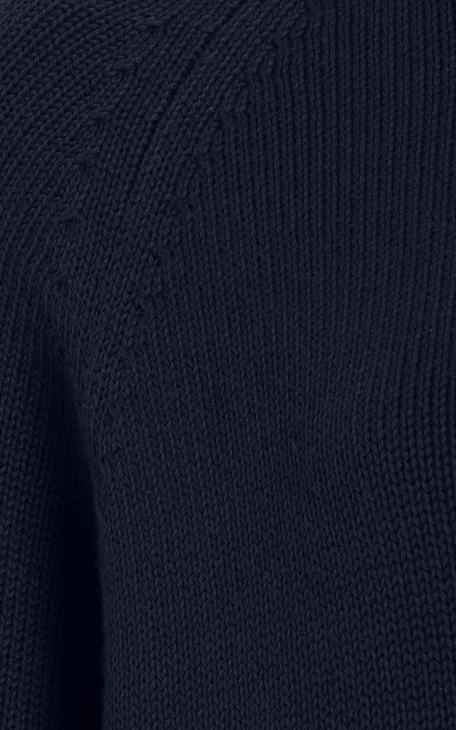 Exclusive Cotton Sweater navy - 5