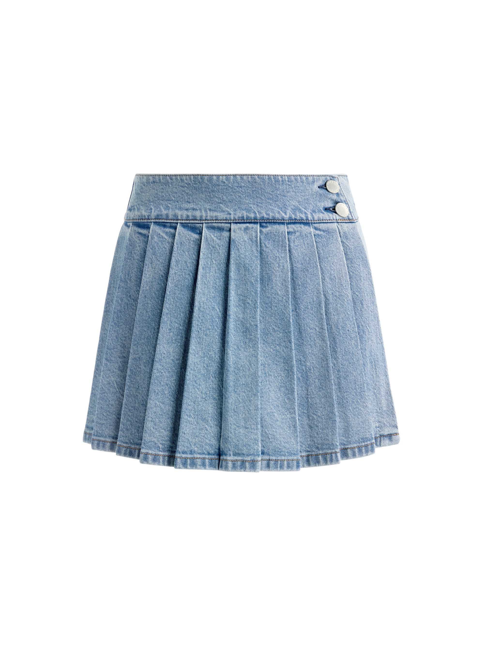 NOAH DENIM PLEATED SKORT - 1