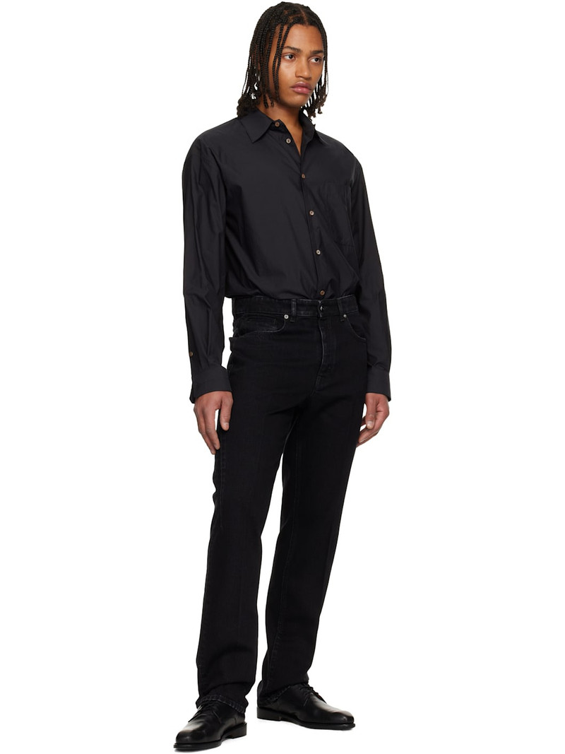 Givenchy Black Straight Leg Jeans outlook