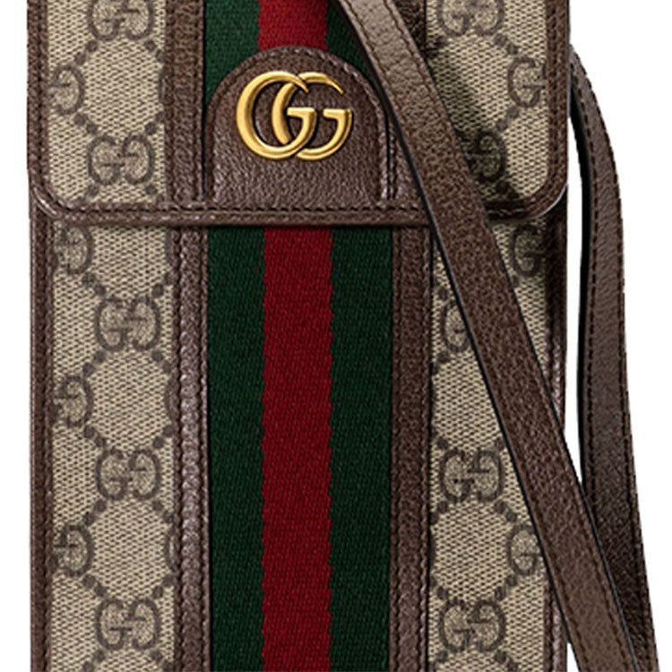 Gucci Ophidia Mini-Sized Single-Shoulder Bag Brown 625757-96IWT-8745 - 7