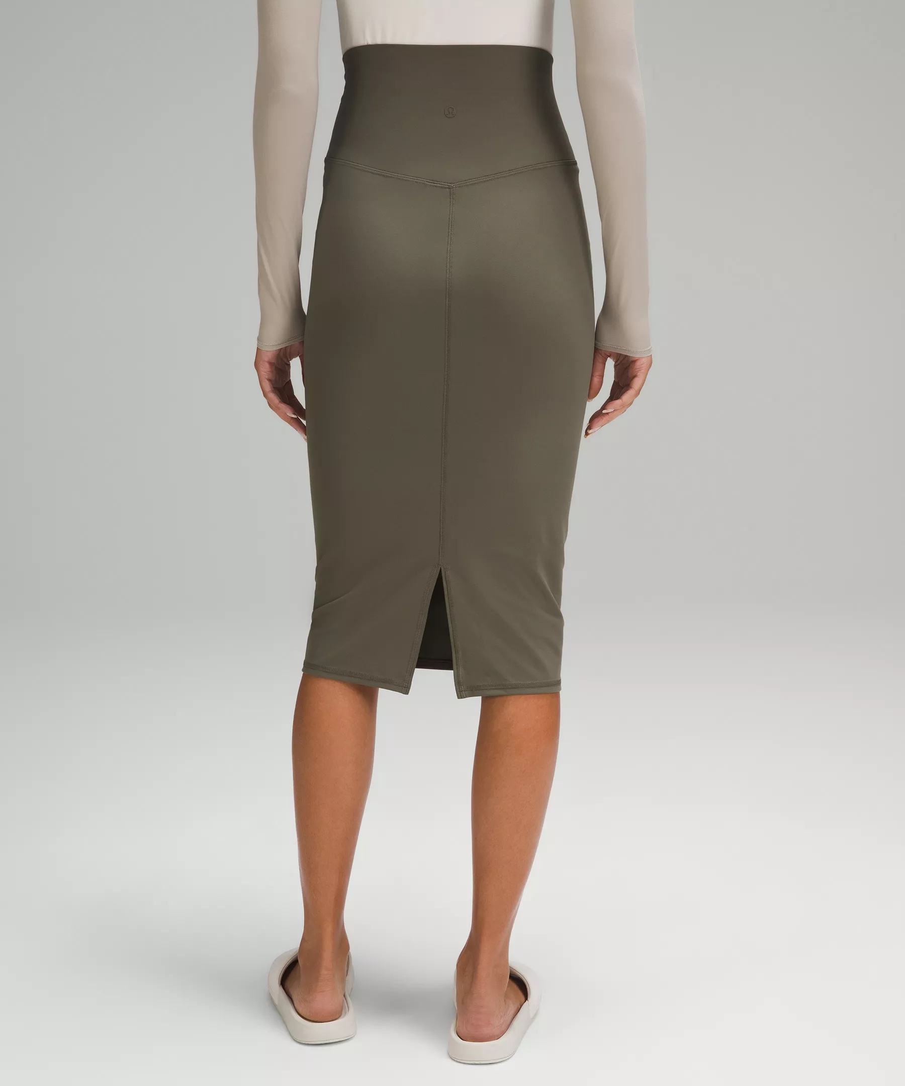 Nulu Slim-Fit High-Rise Skirt - 3