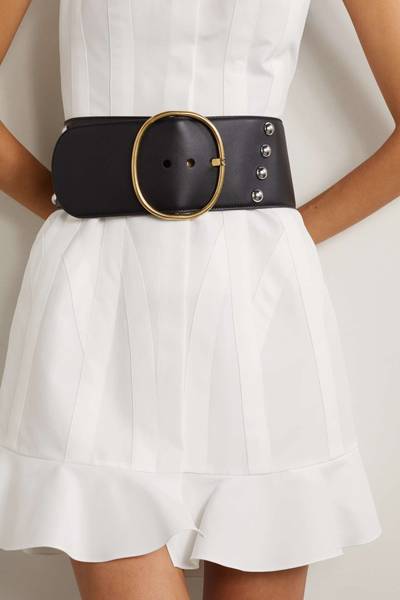 Alaïa Studded leather belt outlook