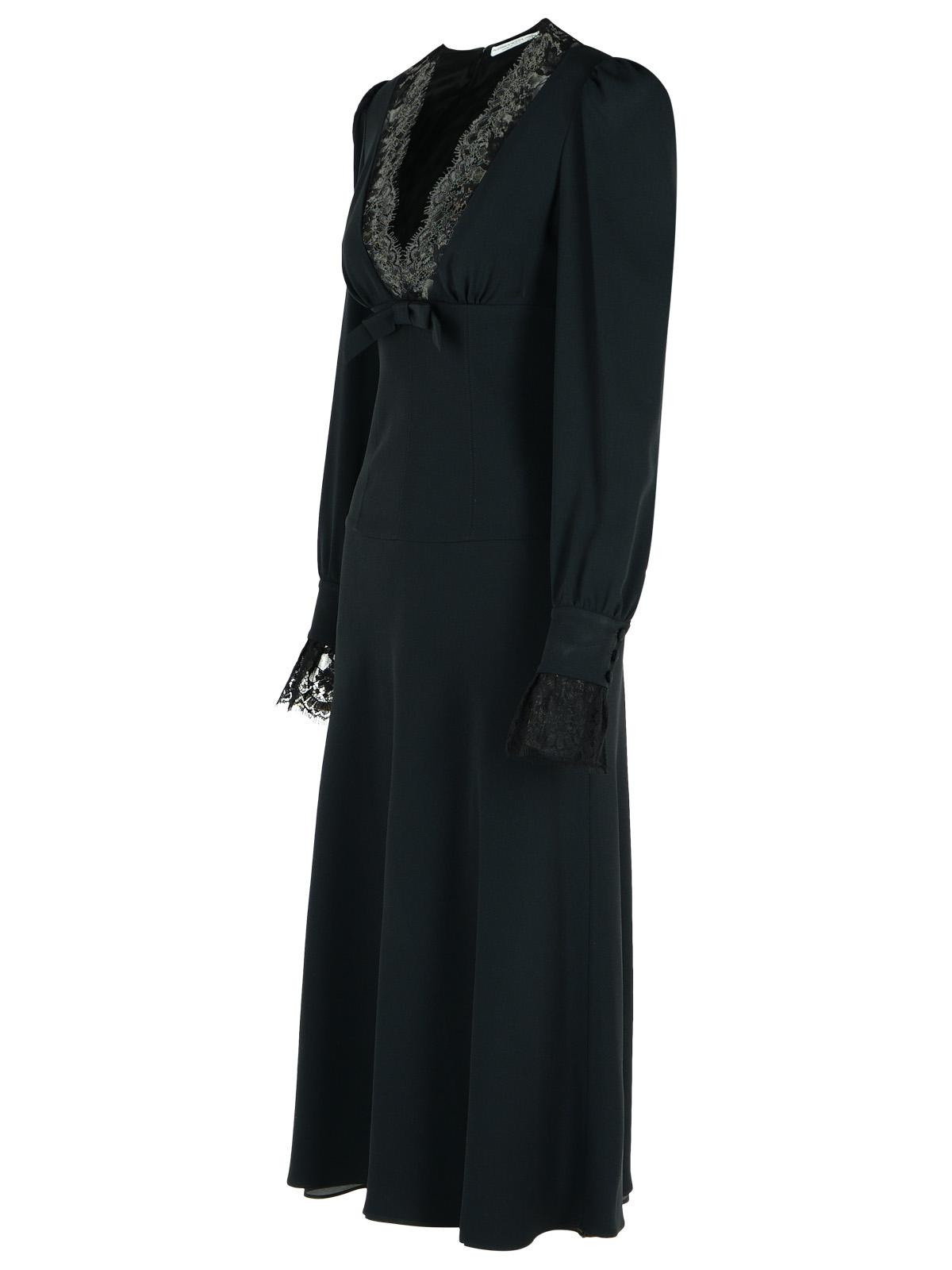 Alessandra Rich Dress In Black Acetate Blend Women - 2