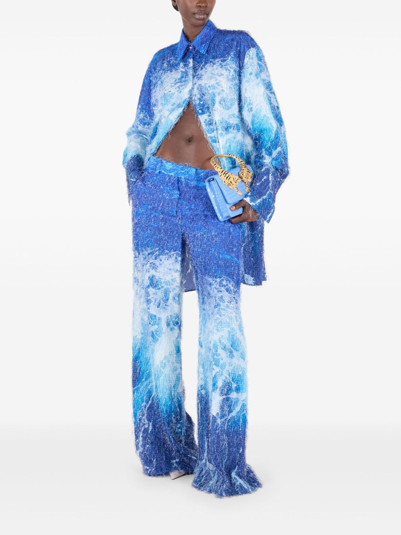 Roberto Cavalli patterned-jacquard trousers outlook