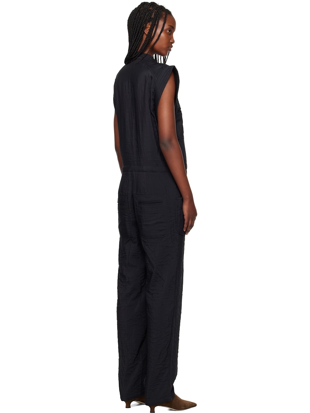 Black Suzie Jumpsuit - 3