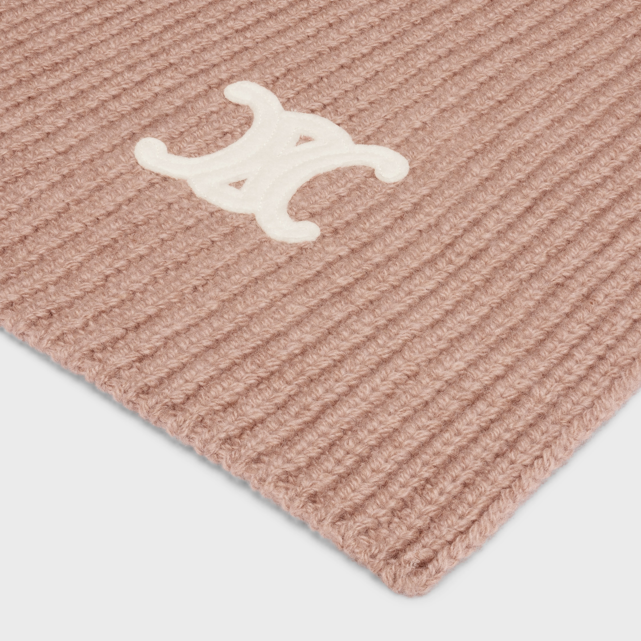 triomphe scarf in seamless cashmere - 2