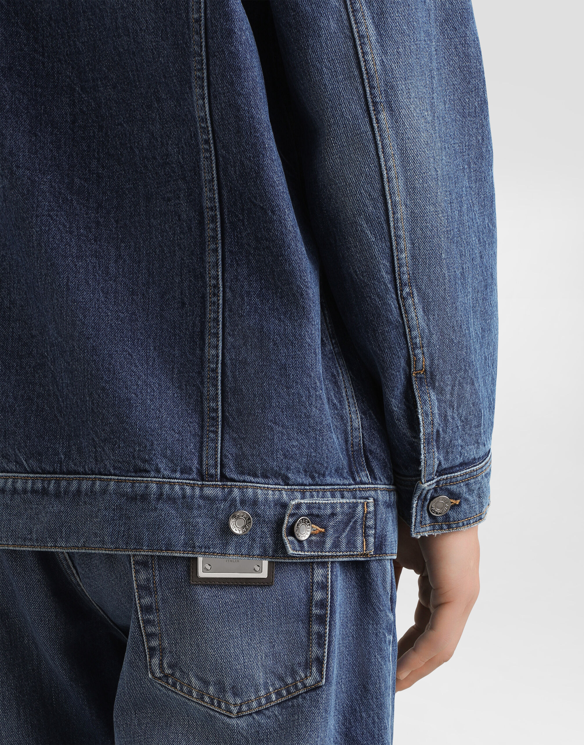 Oversized denim jacket - 6