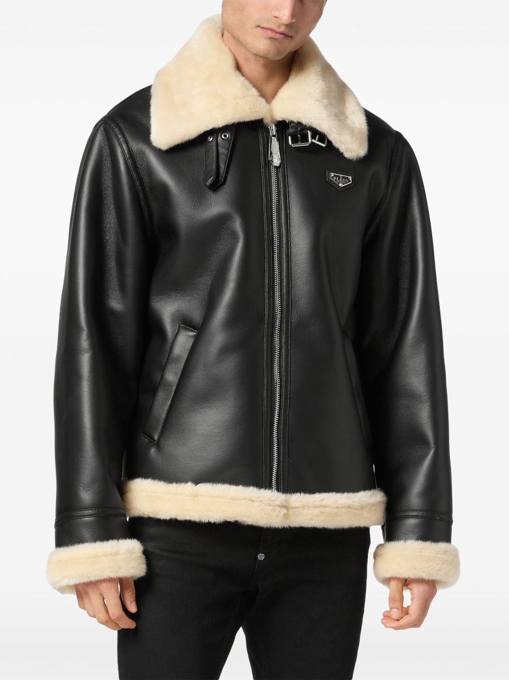 Eco shearling jacket - 3