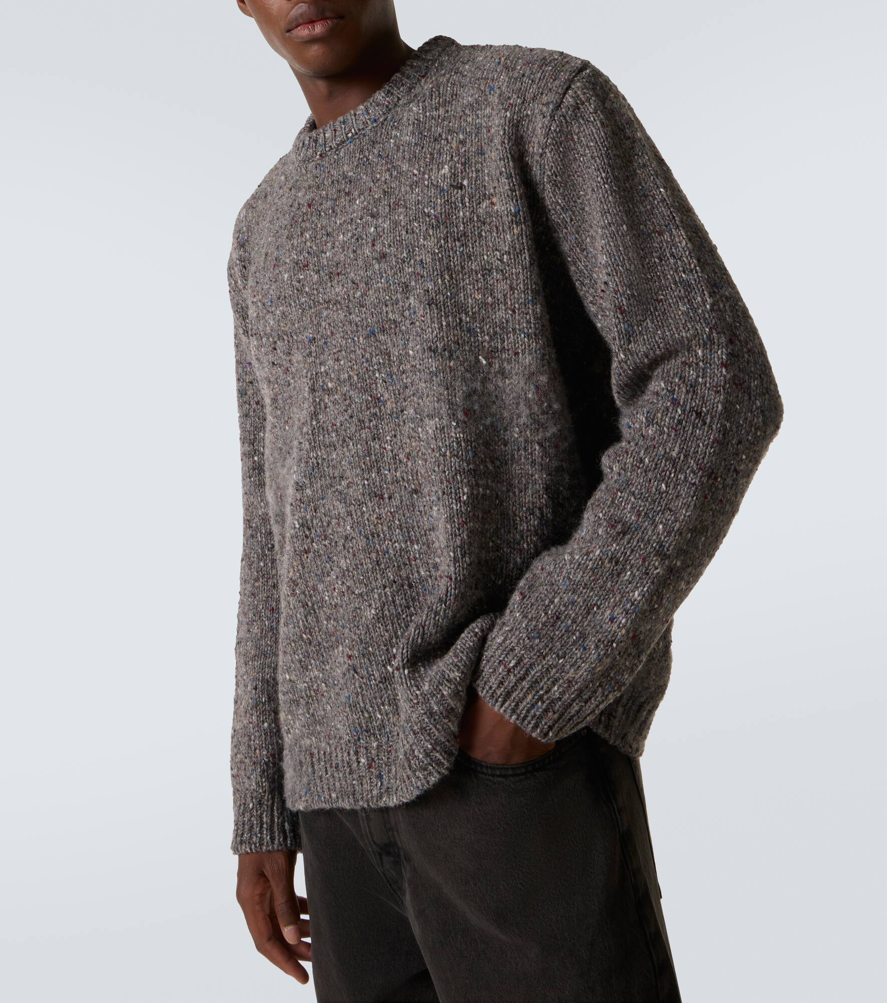 Four Stiches virgin wool sweater - 5