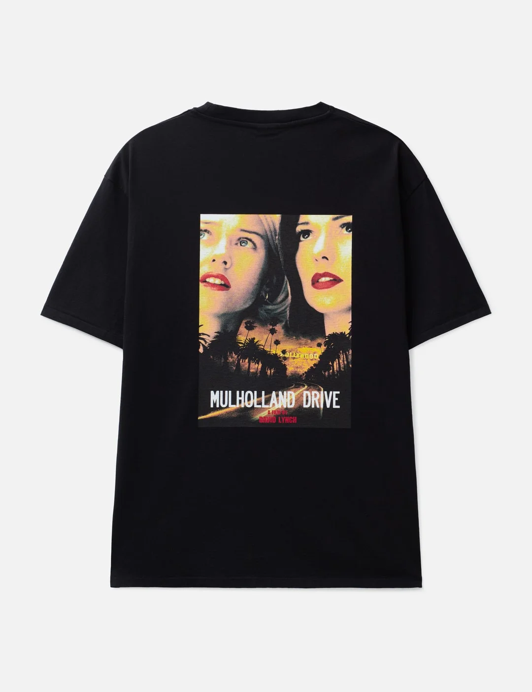 MULHOLLAND DRIVE / WASHED HEAVY WEIGHT CREWNECK T-SHIRT - 1