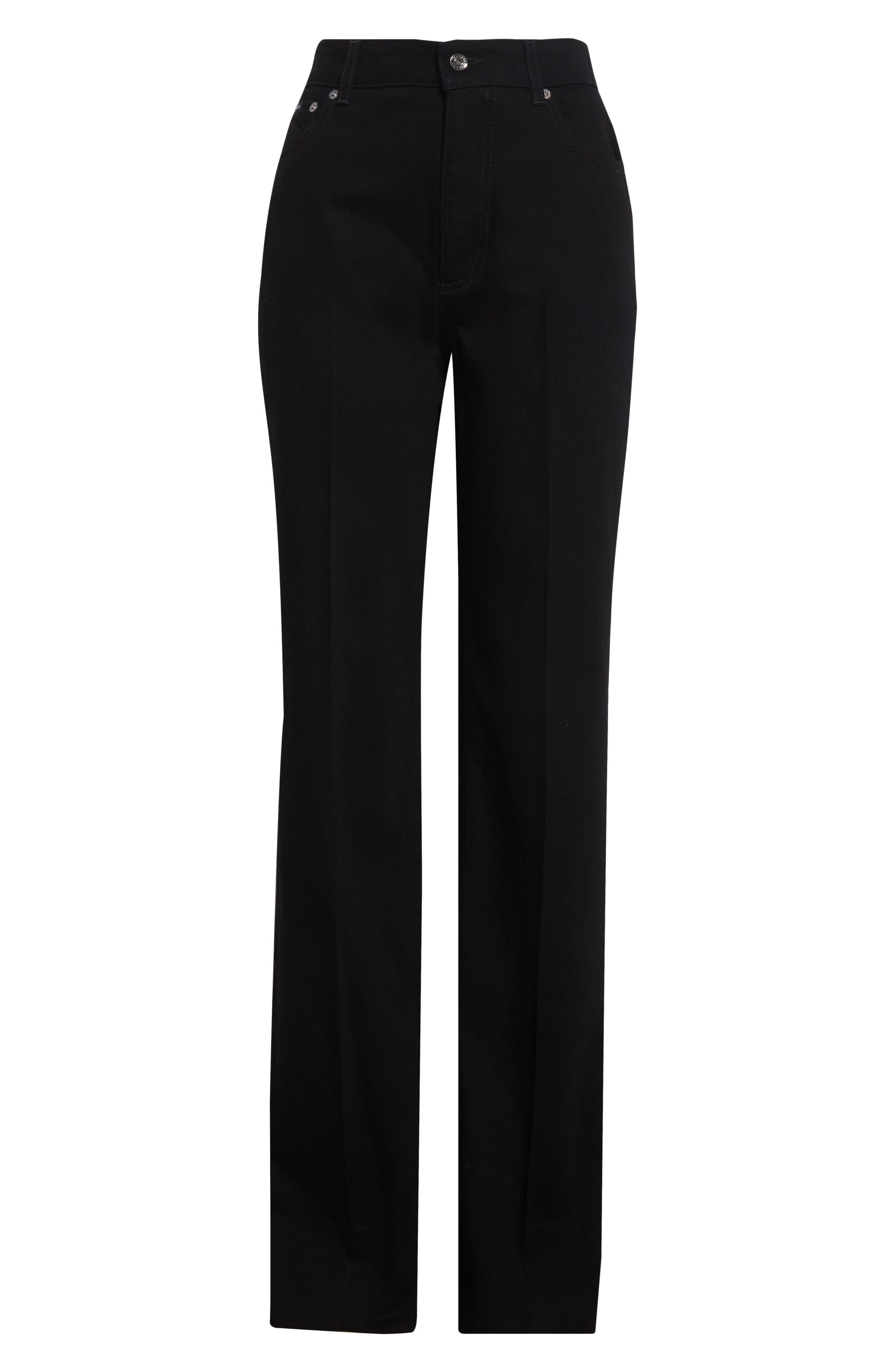 Dolce&Gabbana Denim Flare Leg Jeans in S9001 Blue at Nordstrom - 5