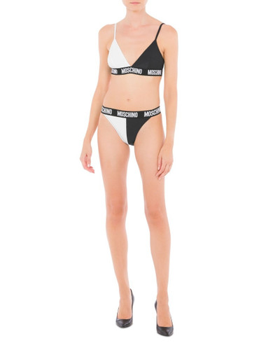 Moschino ELASTIC BAND TWO-TONE BIKINI BOTTOMS outlook